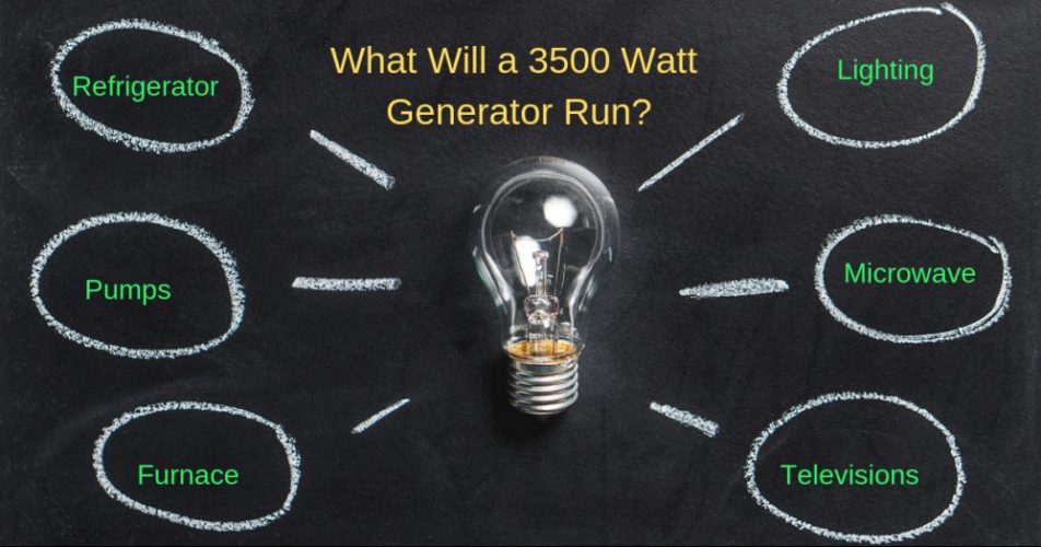 What Will A 3500 Watt Generator Run The Generator Place What will a 3500 watt generator run the generator place