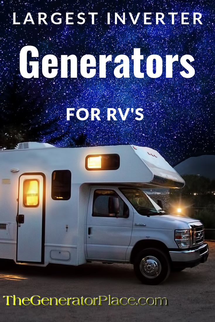 Largest Inverter Generators for RVs and Food Trucks The Generator Place